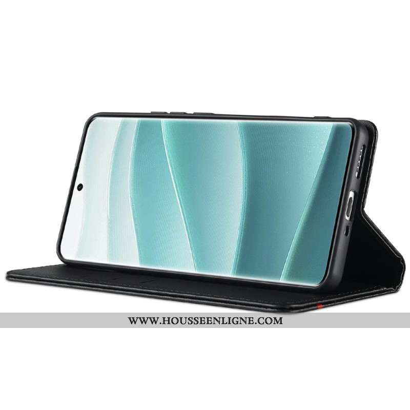 Flip Cover Xiaomi Redmi Note 14 Pro 4G Texture Fibre Carbone