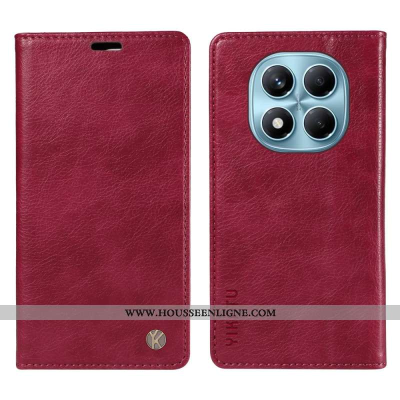 Flip Cover Xiaomi Redmi Note 14 Pro 4G Vintage YIKATU