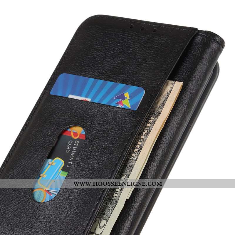 Flip Cover Xiaomi Redmi Note 14 Pro 5G / Poco X7 Cuir Fendu