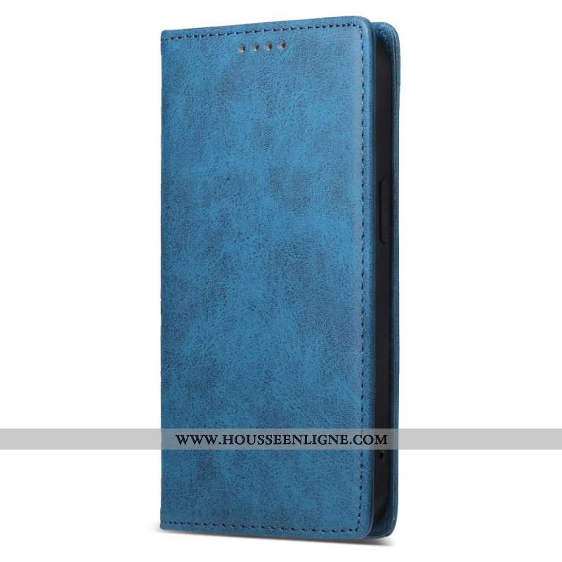Flip Cover Xiaomi Redmi Note 14 Pro 5G / Poco X7 Effet Cuir Vintage