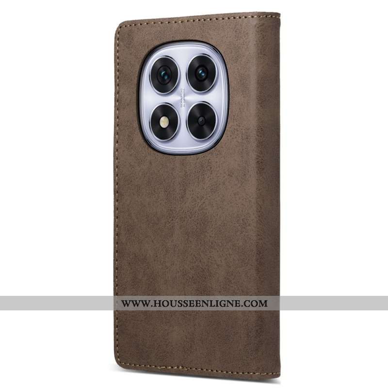 Flip Cover Xiaomi Redmi Note 14 Pro 5G / Poco X7 Effet Cuir Vintage