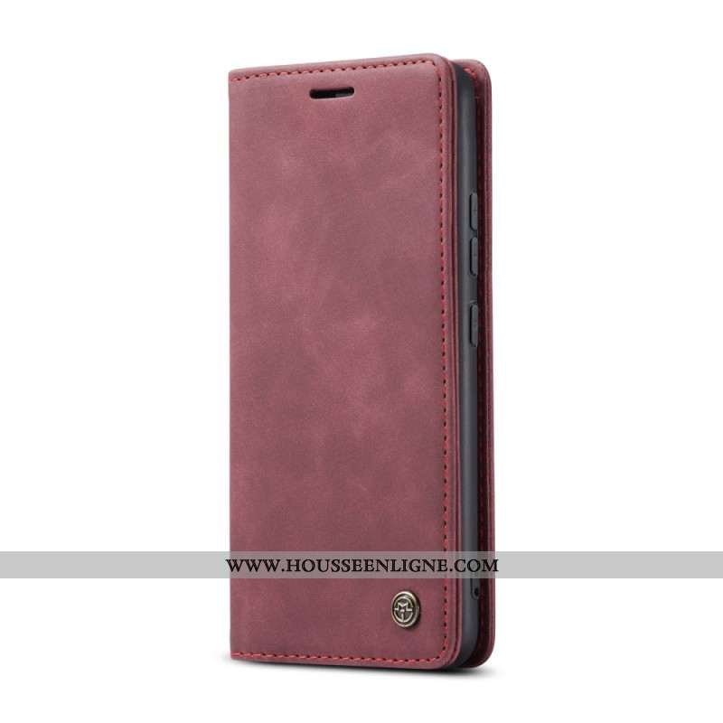 Flip Cover Xiaomi Redmi Note 14 Pro 5G / Poco X7 Effet Daim CASEME