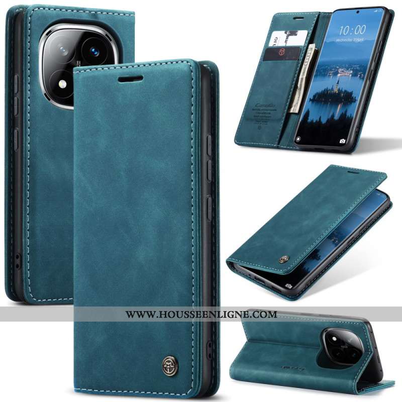 Flip Cover Xiaomi Redmi Note 14 Pro 5G / Poco X7 Effet Daim CASEME