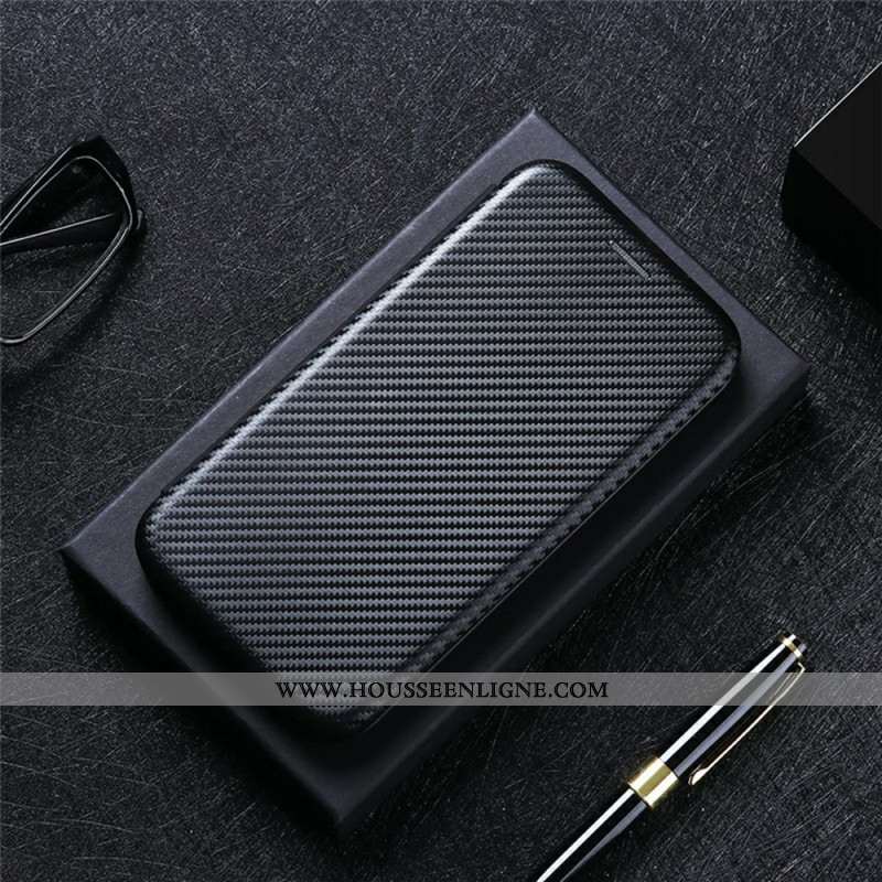 Flip Cover Xiaomi Redmi Note 14 Pro 5G / Poco X7 Fibre Carbone