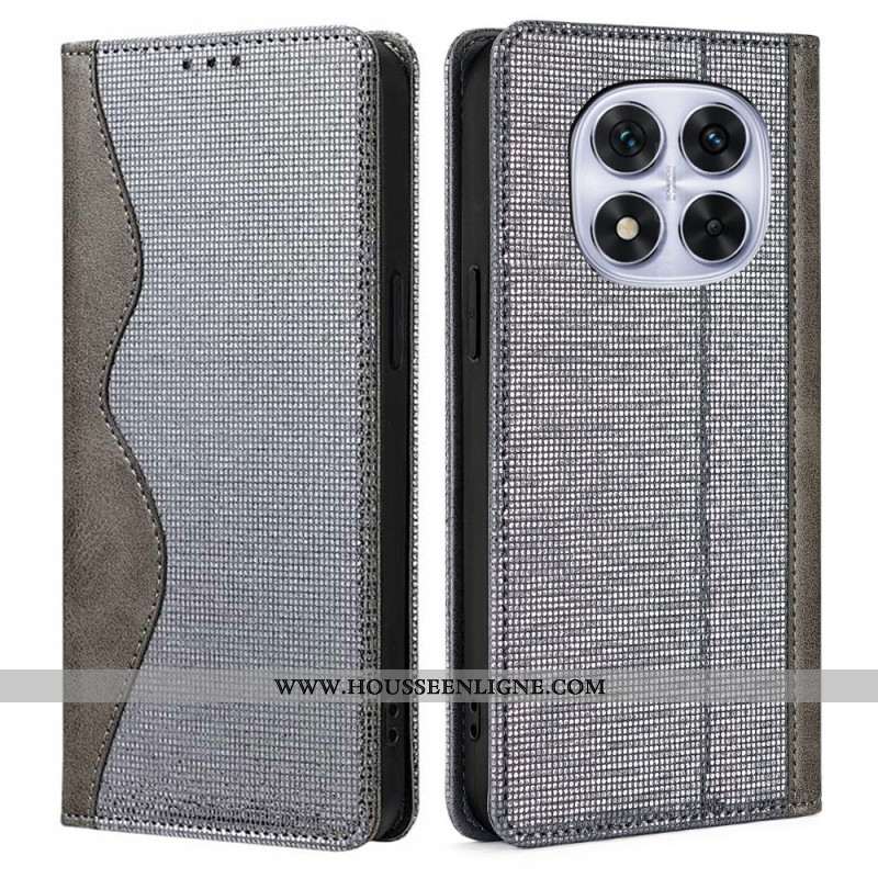 Flip Cover Xiaomi Redmi Note 14 Pro 5G / Poco X7 Protection RFID Design Ondulé