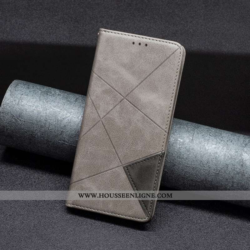 Flip Cover Xiaomi Redmi Note 14 Pro Plus 5G / 14 Pro 5G / Poco X7 Géométrie