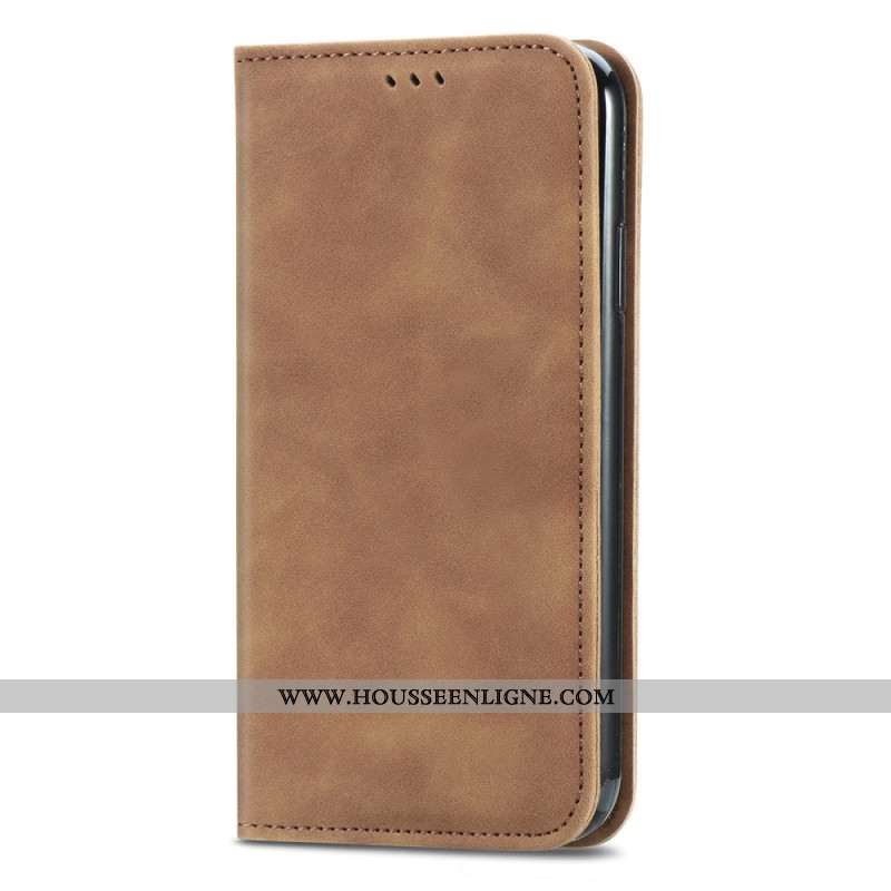 Flip Cover Xiaomi Redmi Note 14 Pro Plus 5G Effet Cuir