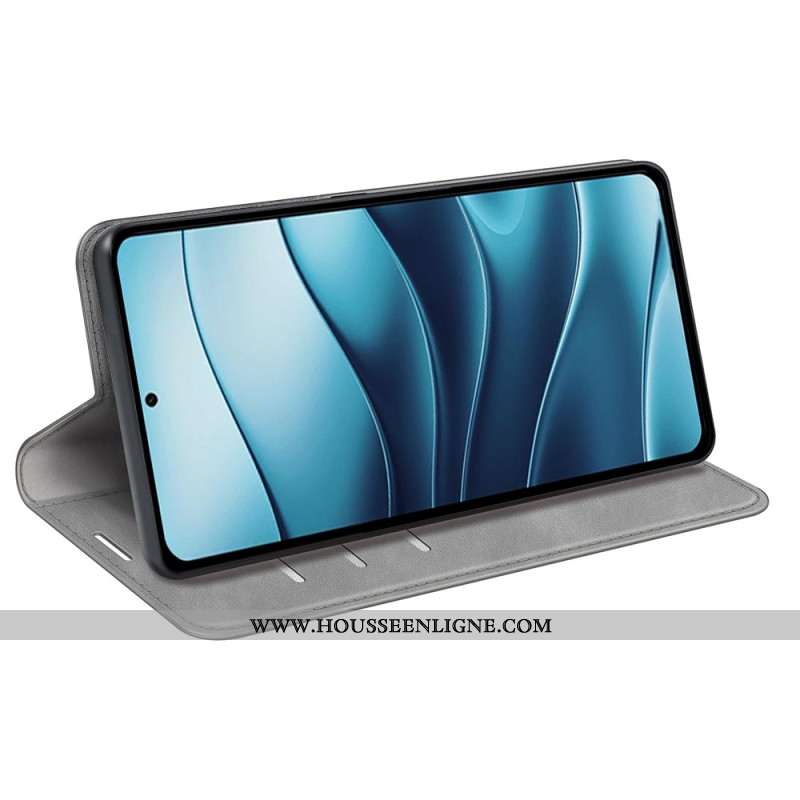 Flip Cover Xiaomi Redmi Note 14 Style Cuir