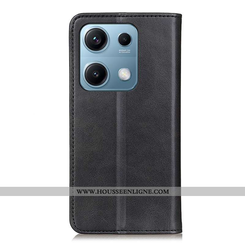 Flip Cover Xiaomi Redmi Note 14S Cuir Fendu