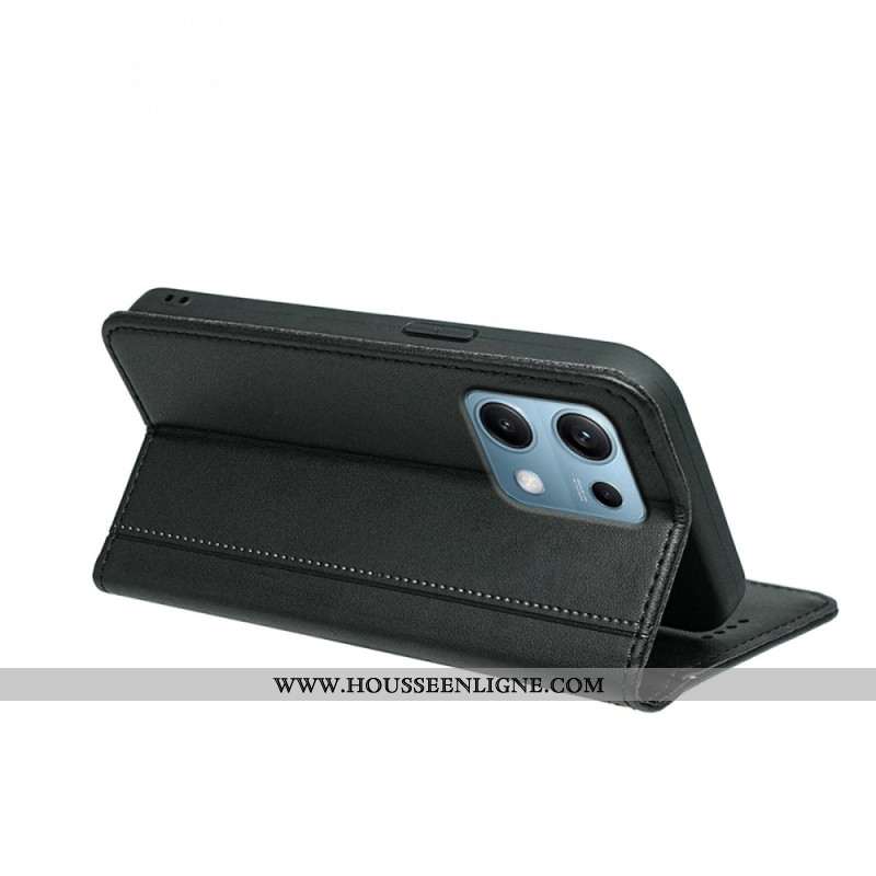 Flip Cover Xiaomi Redmi Note 14S Liseré à Lanière