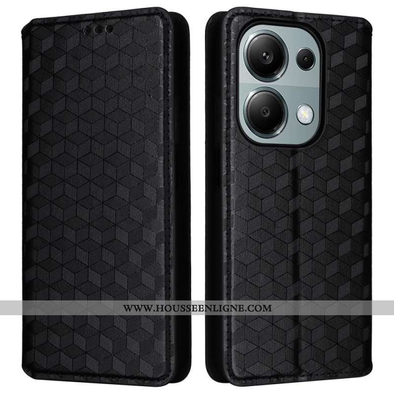 Flip Cover Xiaomi Redmi Note 14S / Note 13 Pro 4G / Poco M6 Pro 4G Motif Losange