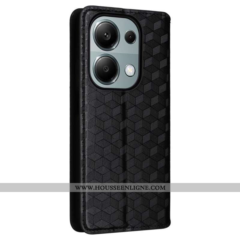 Flip Cover Xiaomi Redmi Note 14S / Note 13 Pro 4G / Poco M6 Pro 4G Motif Losange