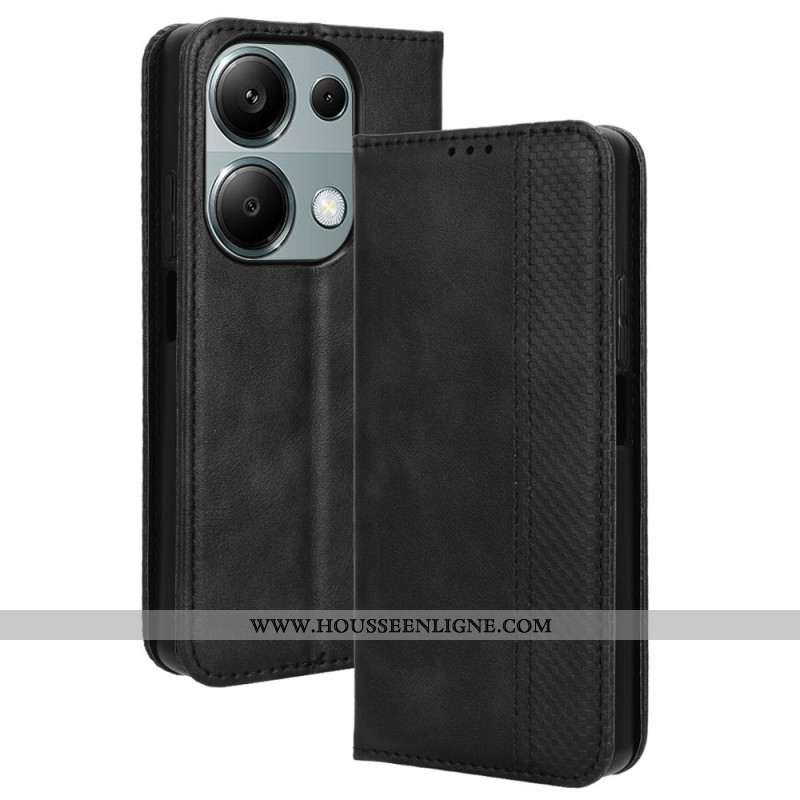 Flip Cover Xiaomi Redmi Note 14S / Note 13 Pro 4G / Poco M6 Pro 4G Style Vintage