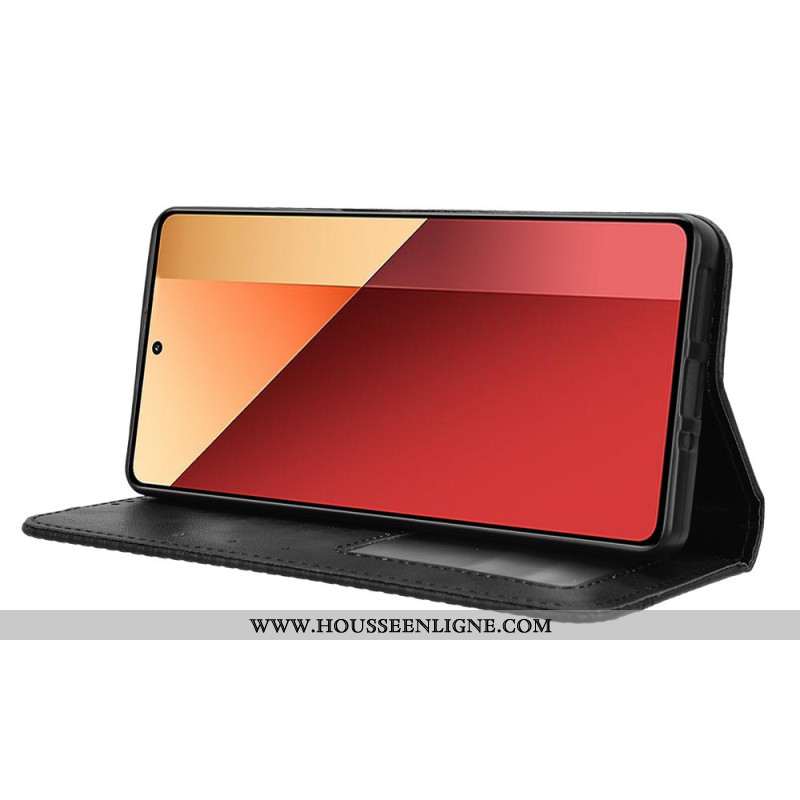 Flip Cover Xiaomi Redmi Note 14S / Note 13 Pro 4G / Poco M6 Pro 4G Style Vintage