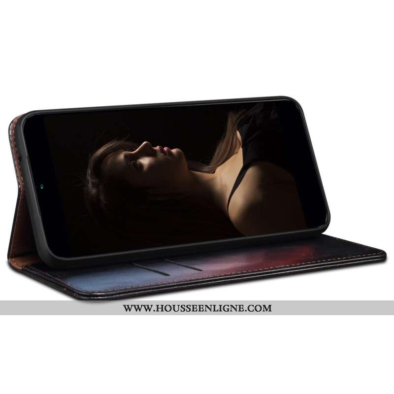 Flip Cover Xiaomi Redmi Note 14S Simili Cuir Ciré