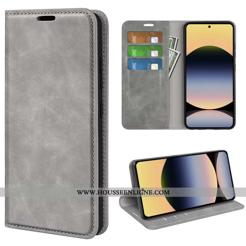 Flip Cover Xiaomi Redmi Note 14S Style Cuir
