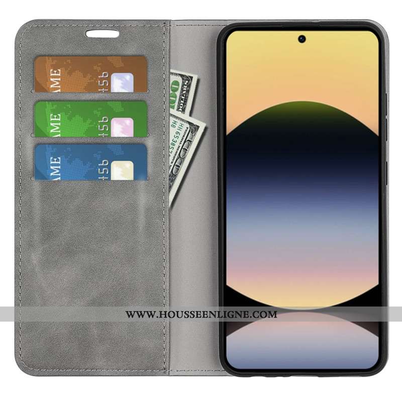 Flip Cover Xiaomi Redmi Note 14S Style Cuir