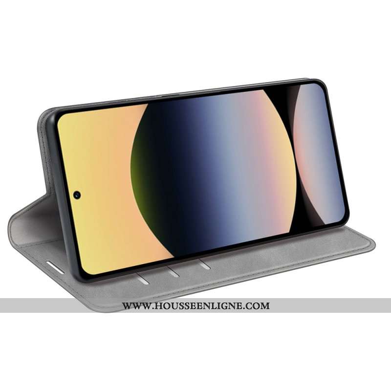 Flip Cover Xiaomi Redmi Note 14S Style Cuir