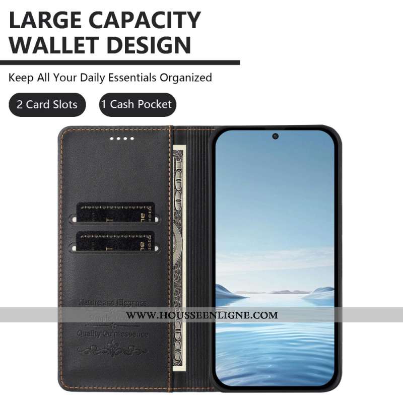 Flip Cover Xiaomi Redmi Note 15 5G / 15 4G Blocage RFID