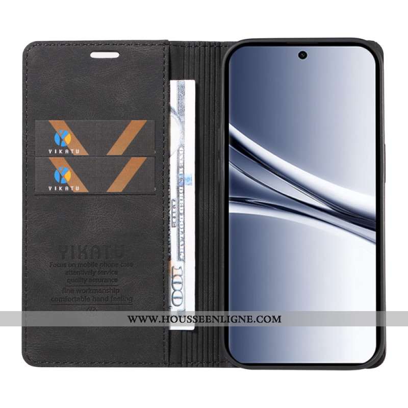 Flip Cover Xiaomi Redmi Note 15 5G / 4G / Poco M8 5G Effet Daim YIKATU