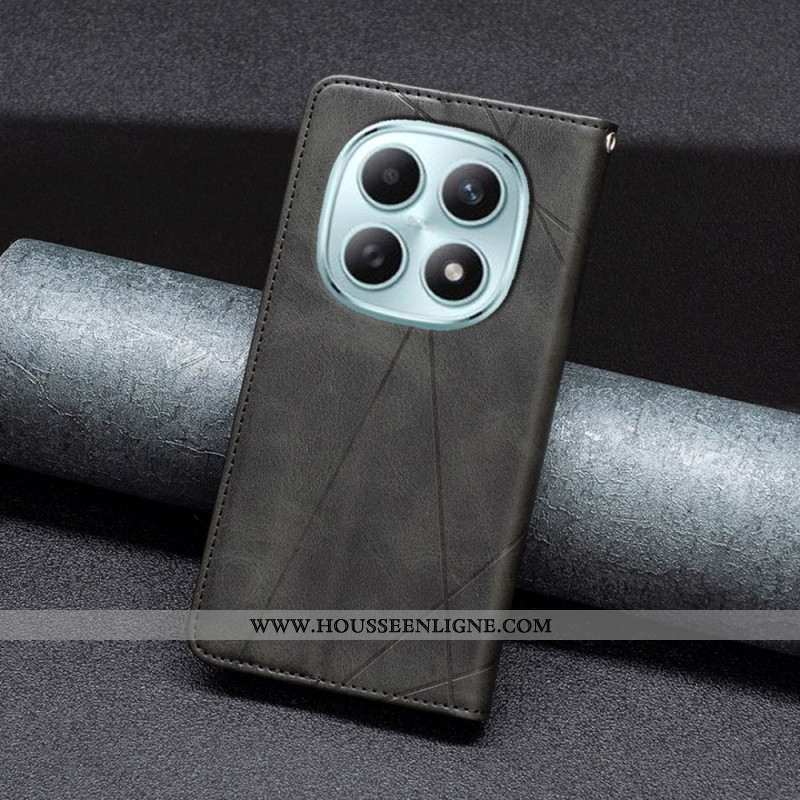 Flip Cover Xiaomi Redmi Note 15 5G / 4G / Poco M8 5G Motif Géométrique