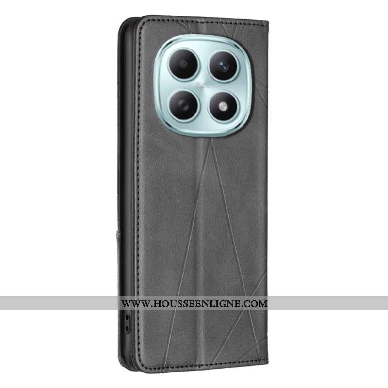 Flip Cover Xiaomi Redmi Note 15 5G / 4G / Poco M8 5G Motif Géométrique
