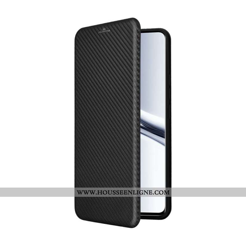 Flip Cover Xiaomi Redmi Note 15 5G / 4G / Poco M8 5G Texture Fibre de Carbone Antichoc