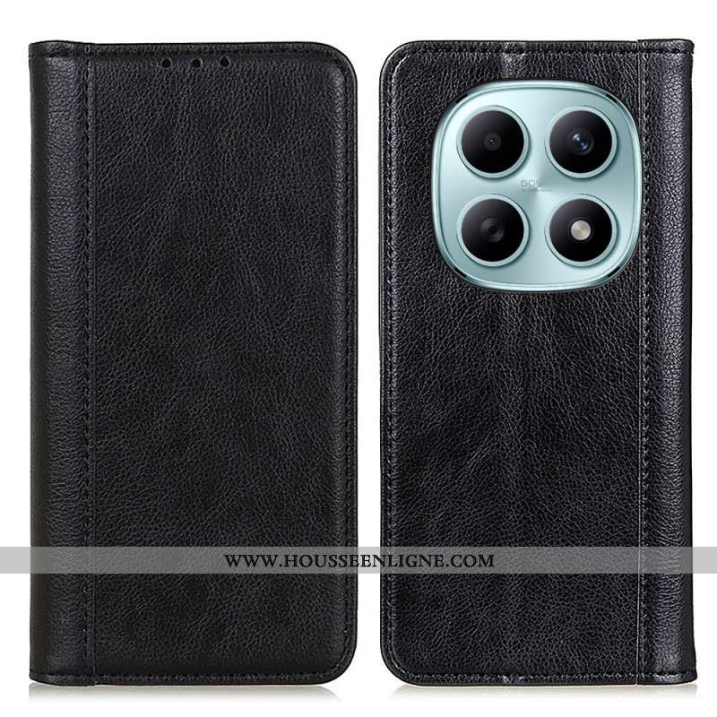 Flip Cover Xiaomi Redmi Note 15 5G / Poco M8 5G Cuir fendu
