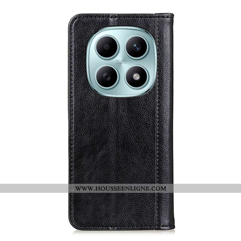 Flip Cover Xiaomi Redmi Note 15 5G / Poco M8 5G Cuir fendu