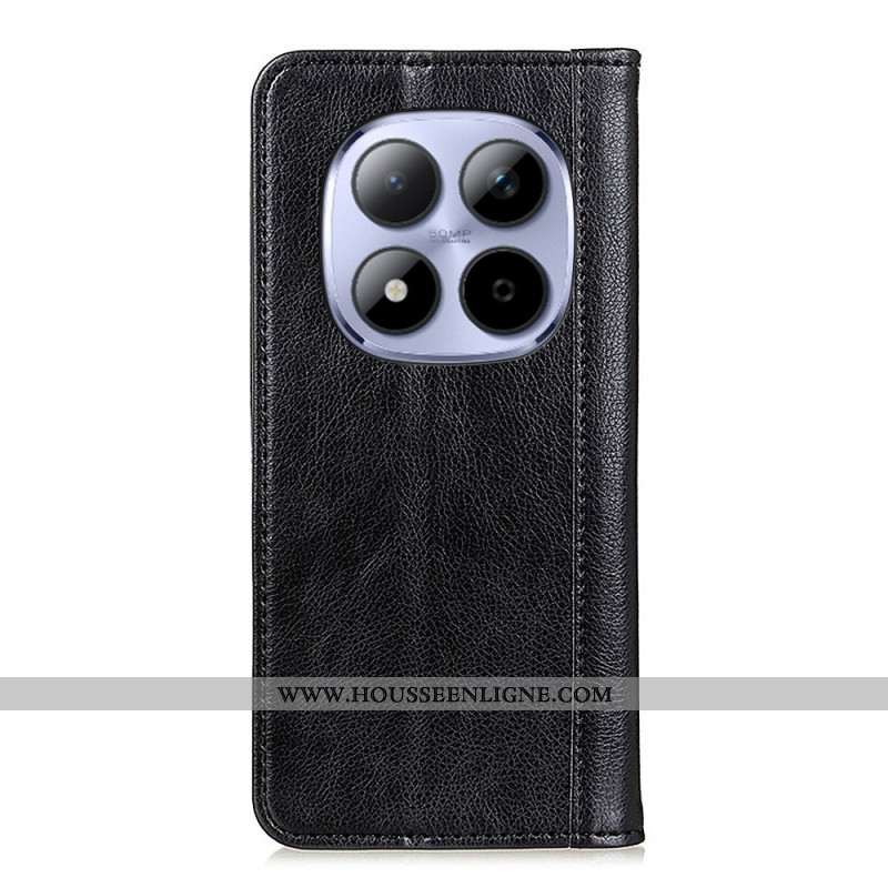 Flip Cover Xiaomi Redmi Note 15 Pro 5G Cuir Fendu