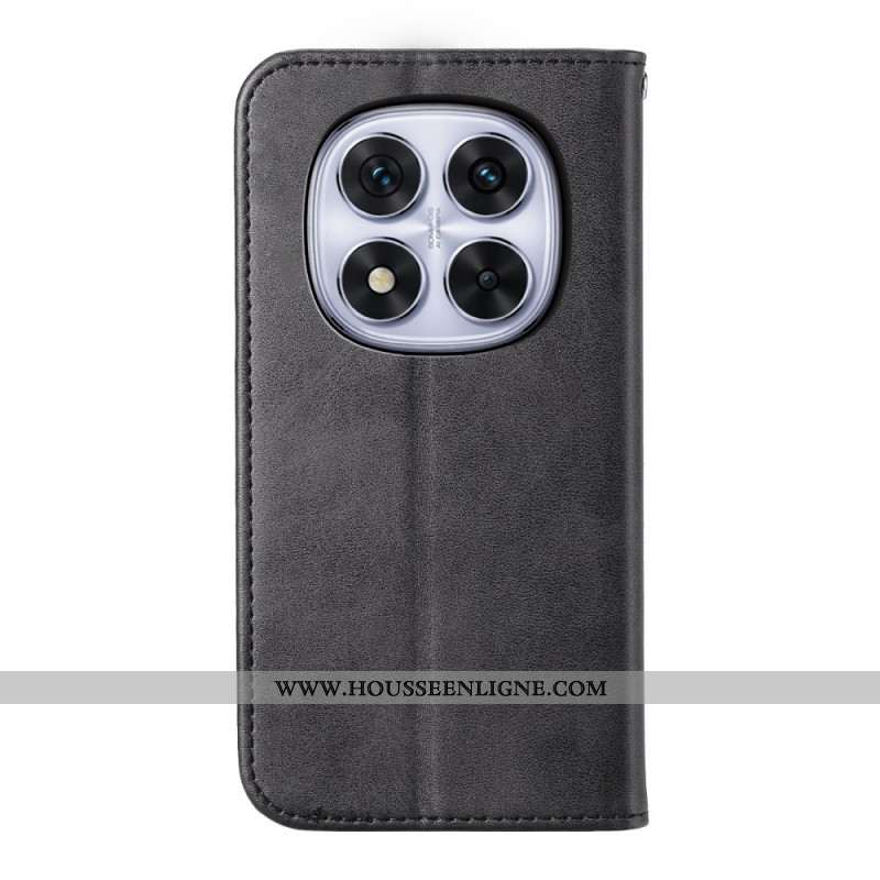 Flip Cover Xiaomi Redmi Note 15 Pro 5G Impression Losanges à Lanière