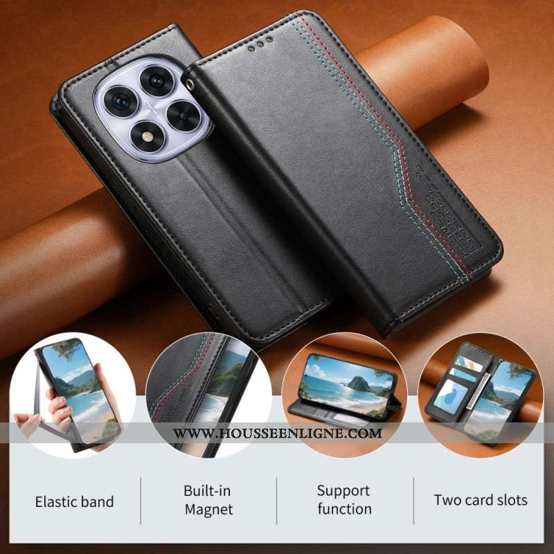 Flip Cover Xiaomi Redmi Note 15 Pro Plus 5G / Poco M8 Pro 5G Bracelet Élastique