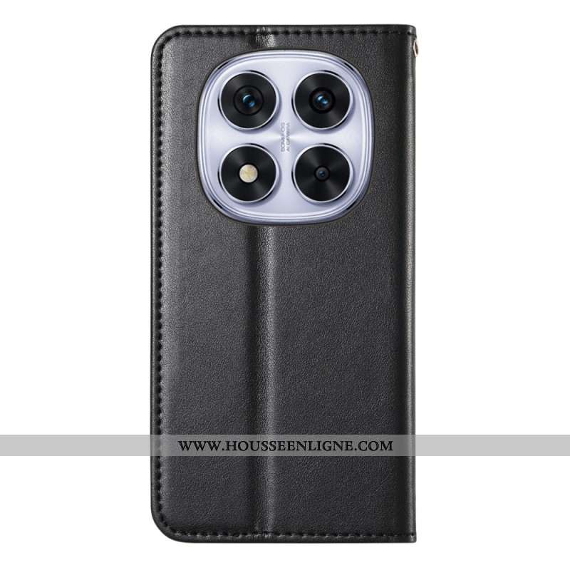 Flip Cover Xiaomi Redmi Note 15 Pro Plus 5G / Poco M8 Pro 5G Bracelet Élastique