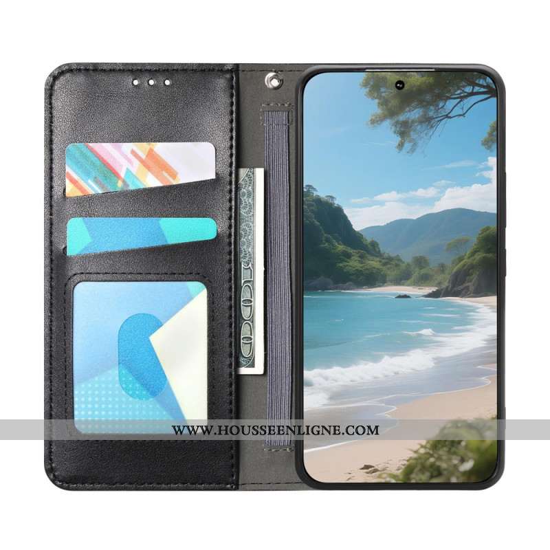 Flip Cover Xiaomi Redmi Note 15 Pro Plus 5G / Poco M8 Pro 5G Bracelet Élastique