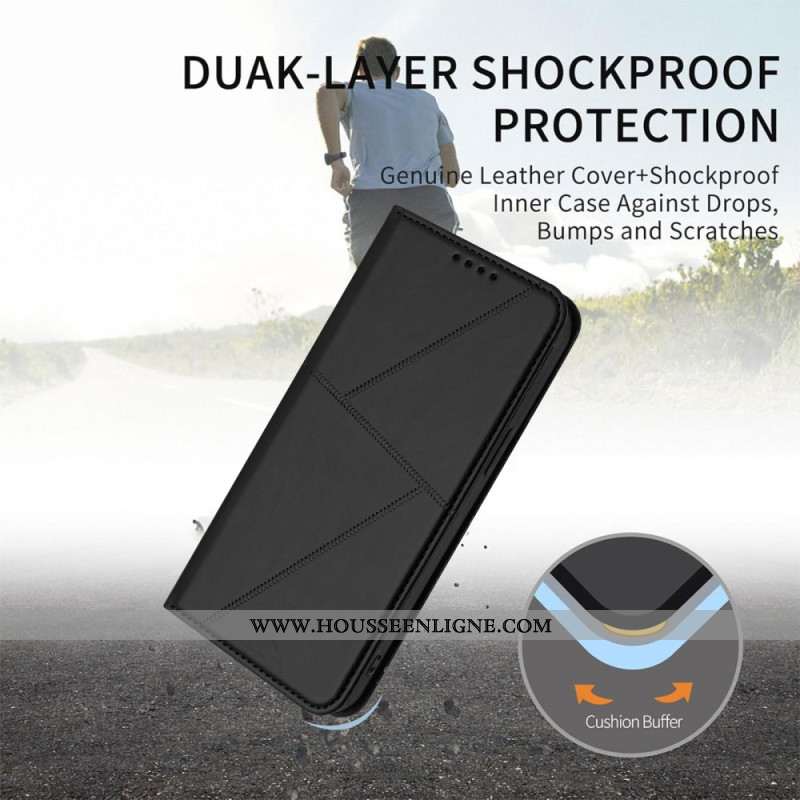 Flip Cover Xiaomi Redmi Note 15 Pro Plus 5G / Poco M8 Pro 5G Lignes