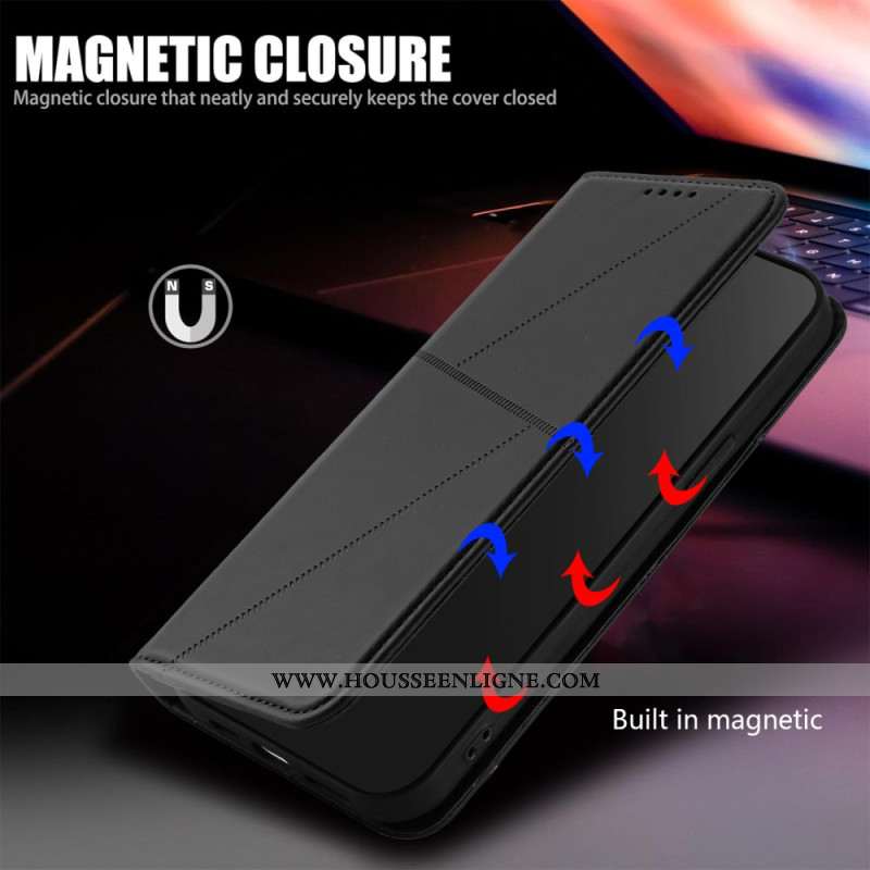 Flip Cover Xiaomi Redmi Note 15 Pro Plus 5G / Poco M8 Pro 5G Lignes