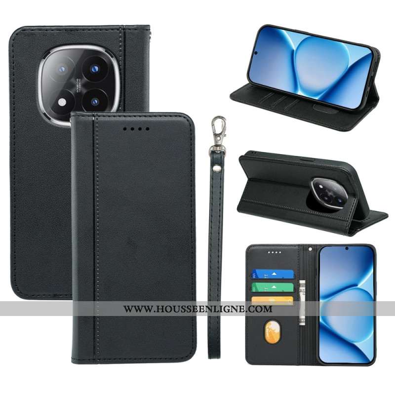 Flip Cover Xiaomi Redmi Note 15 Pro Plus 5G / Poco M8 Pro 5G Liseré