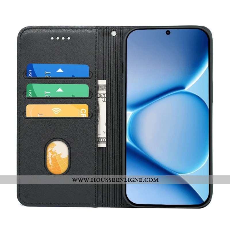 Flip Cover Xiaomi Redmi Note 15 Pro Plus 5G / Poco M8 Pro 5G Liseré