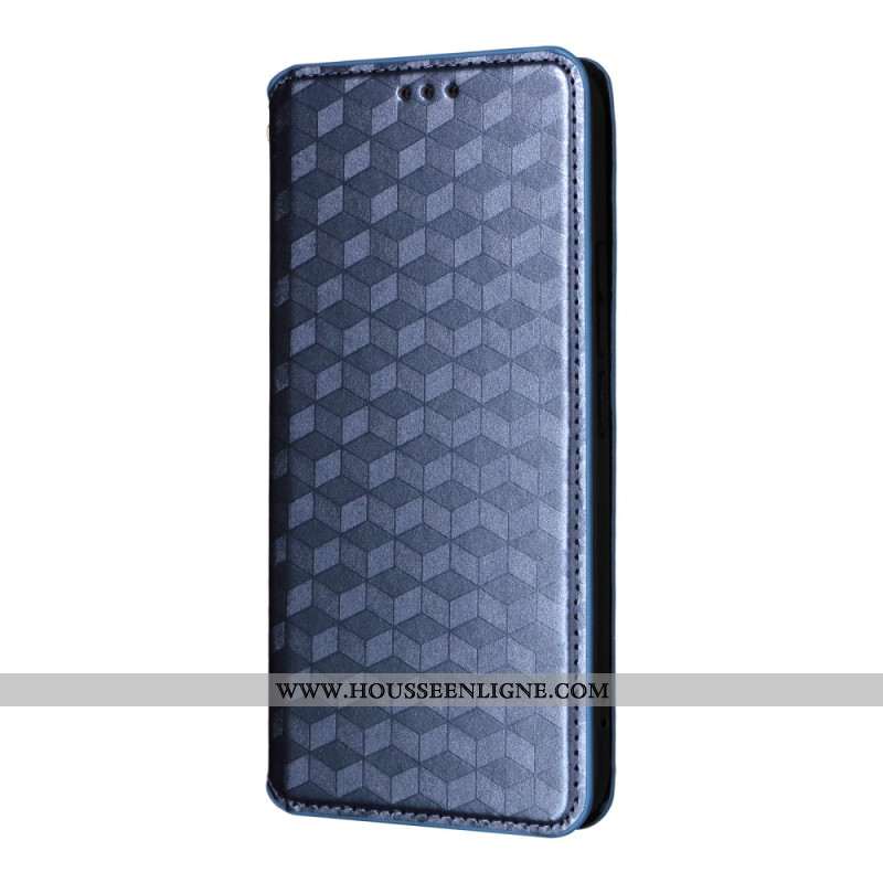 Flip Cover Xiaomi Redmi Note 15 Pro Plus 5G / Poco M8 Pro 5G Losanges Brillants