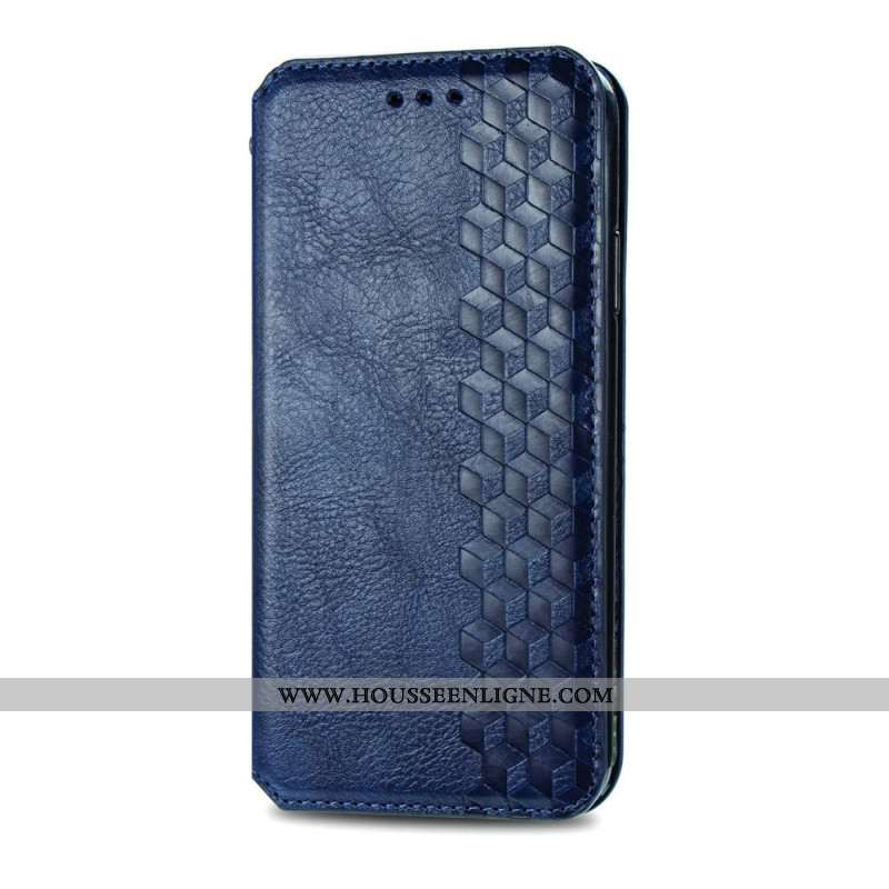 Flip Cover Xiaomi Redmi Note 15 Pro Plus 5G / Poco M8 Pro 5G Motif Losange