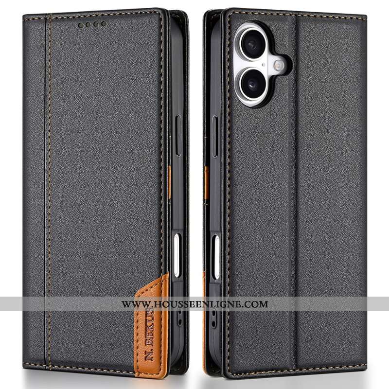 Flip Cover iPhone 17 Blocage RFID N.BEKUS