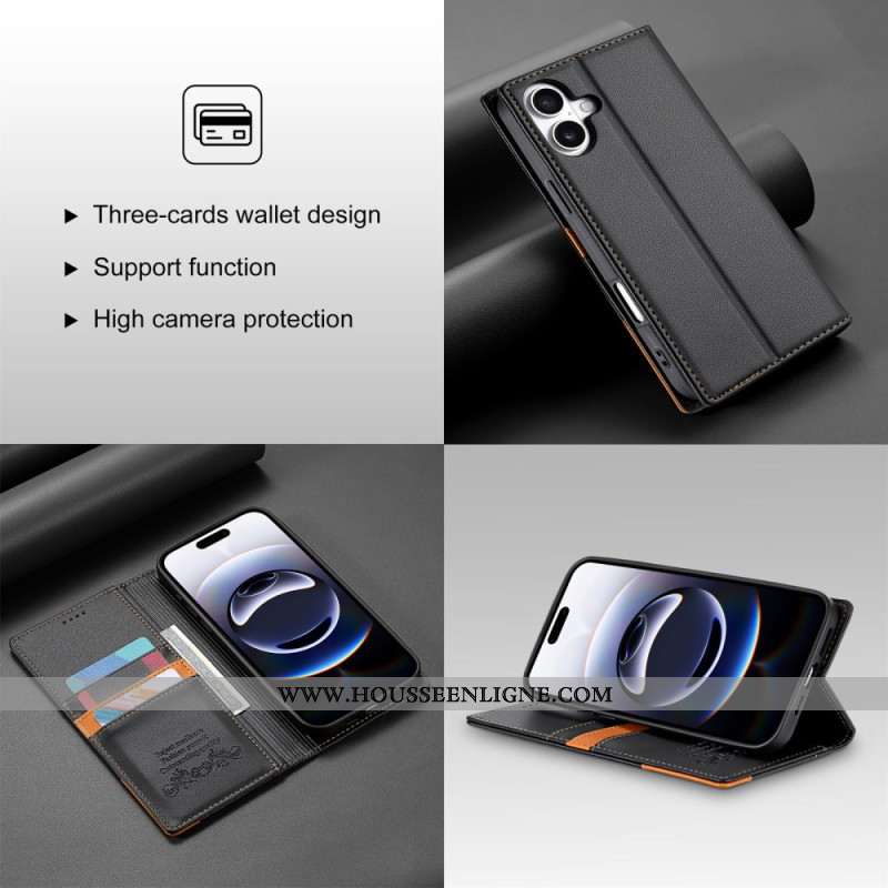 Flip Cover iPhone 17 Blocage RFID N.BEKUS