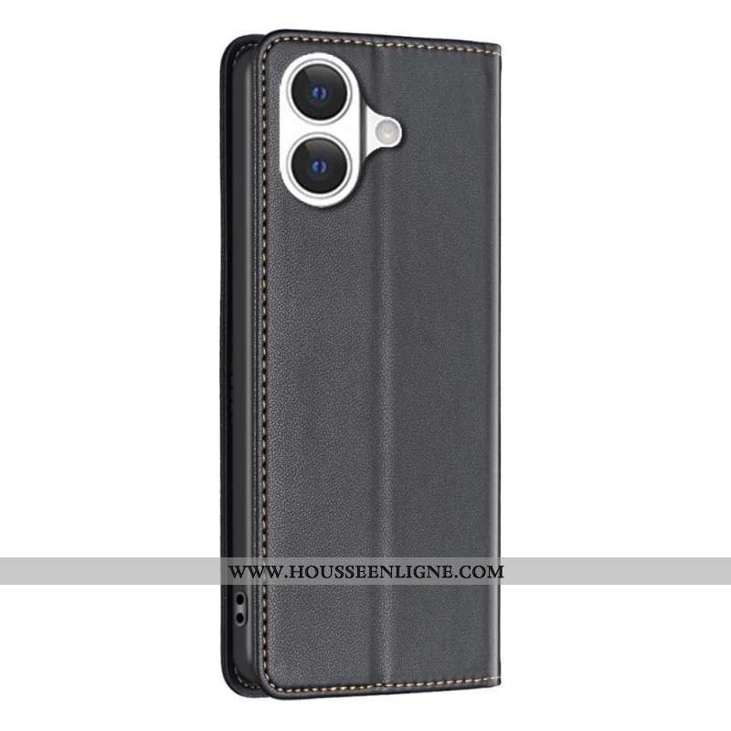 Flip Cover iPhone 17 Classique BINFEN COLOR