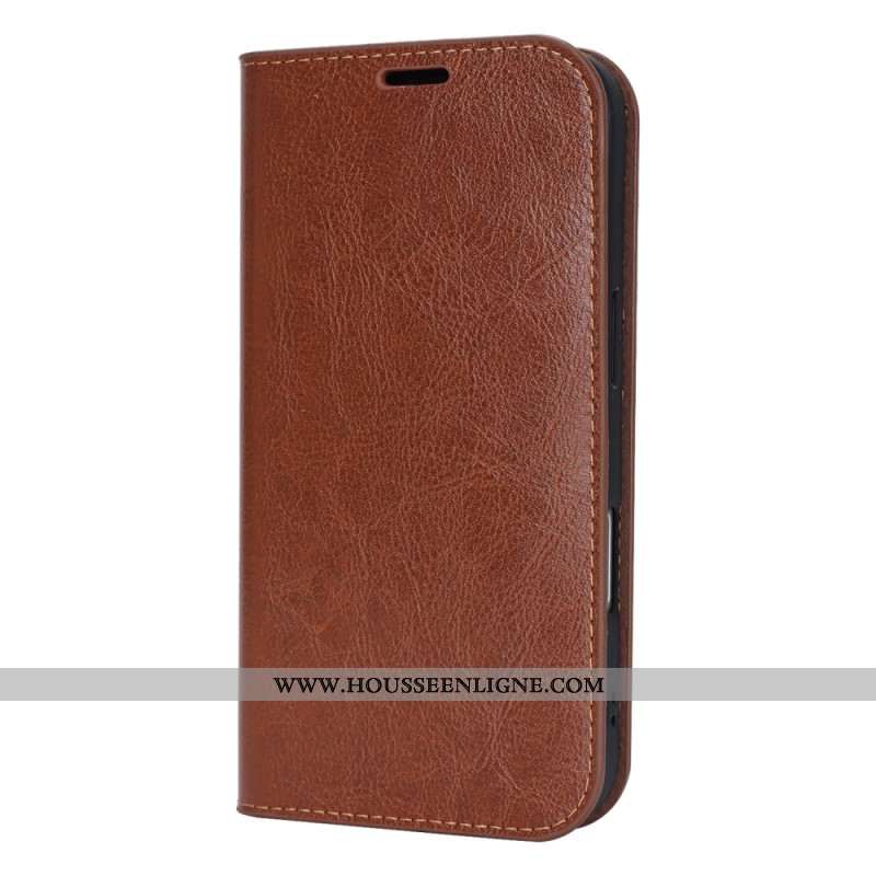 Flip Cover iPhone 17 Cuir