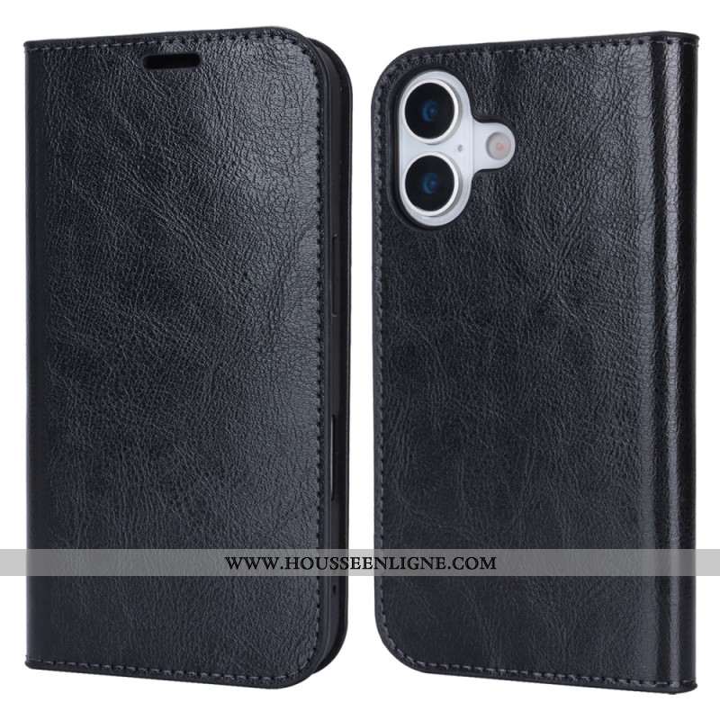 Flip Cover iPhone 17 Cuir