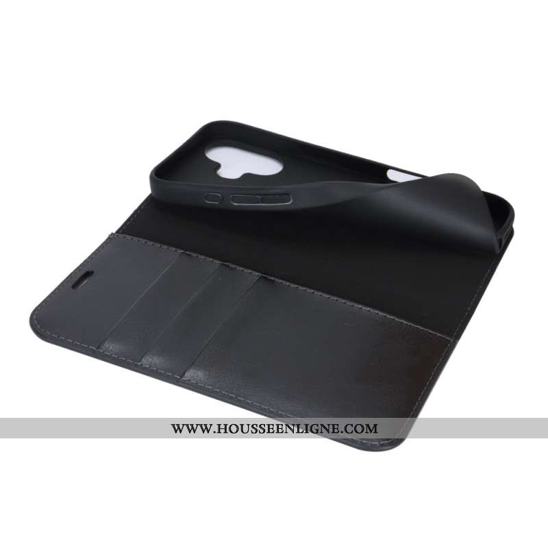 Flip Cover iPhone 17 Cuir