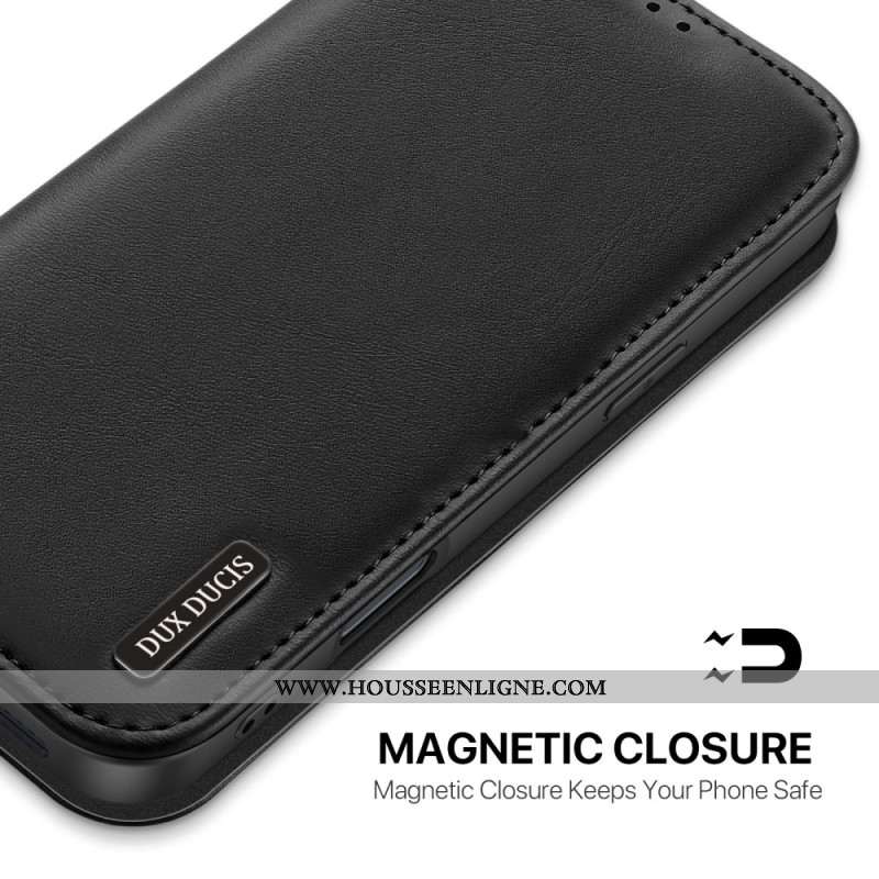 Flip Cover iPhone 17 Hivo Series DUX DUCIS