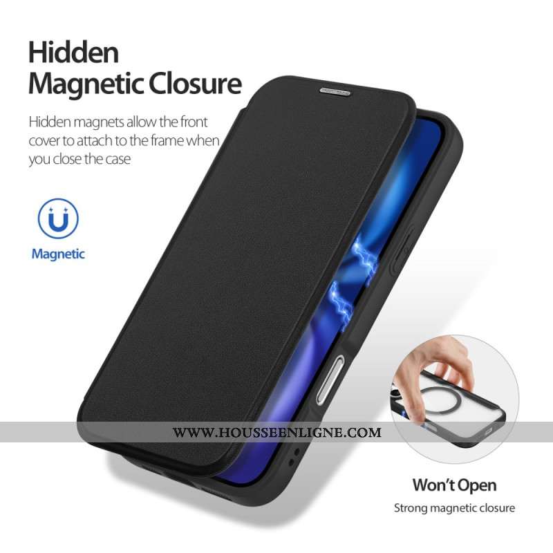 Flip Cover iPhone 17 MagSafe Skin X Pro Series DUX DUCIS