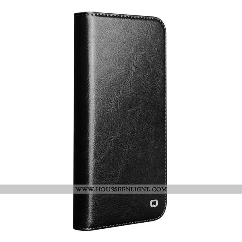 Flip Cover iPhone 17 Portefeuille Cuir QIALINO