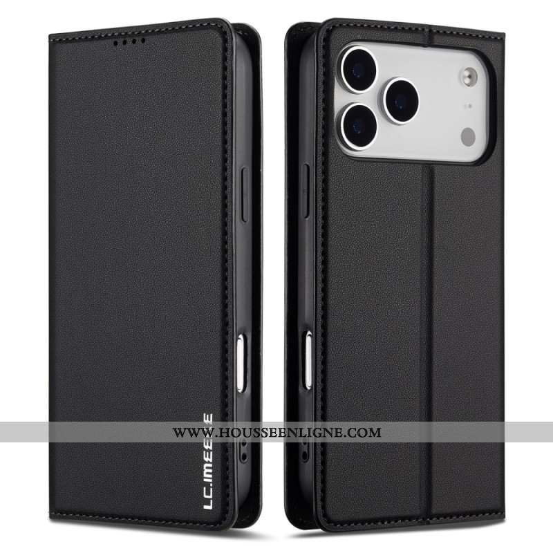 Flip Cover iPhone 17 Pro Classique LC.IMEEKE